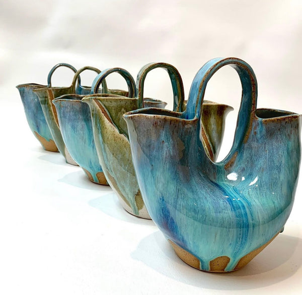 Ceremonial cacao pitcher - Cuatro Manos y Cinco Volcanes Farms